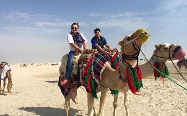 camel tour doha